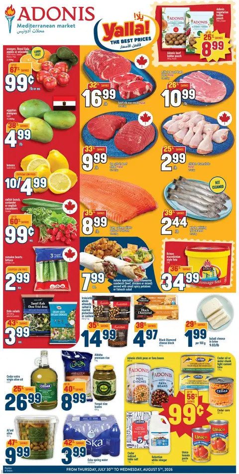 Weekly Flyer ON Jul 30 - Aug 5, 2026