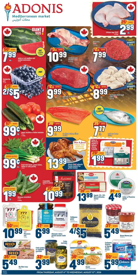 Weekly Flyer FLYER ONT Aug 6 - 12, 2026