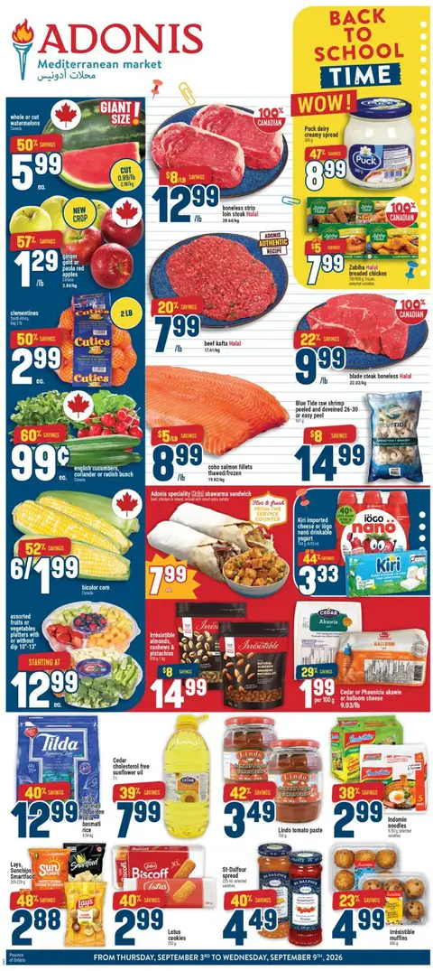 Weekly Flyer ON Sep 3 - 9, 2026