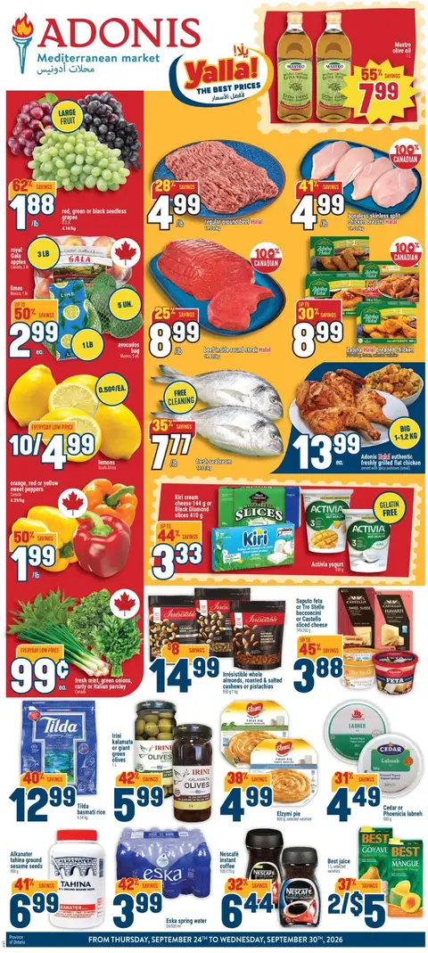 Weekly Flyer ON Sep 24 - 30, 2026