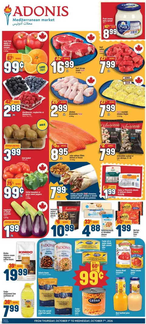 Weekly Flyer ON Oct 1 - 7, 2026