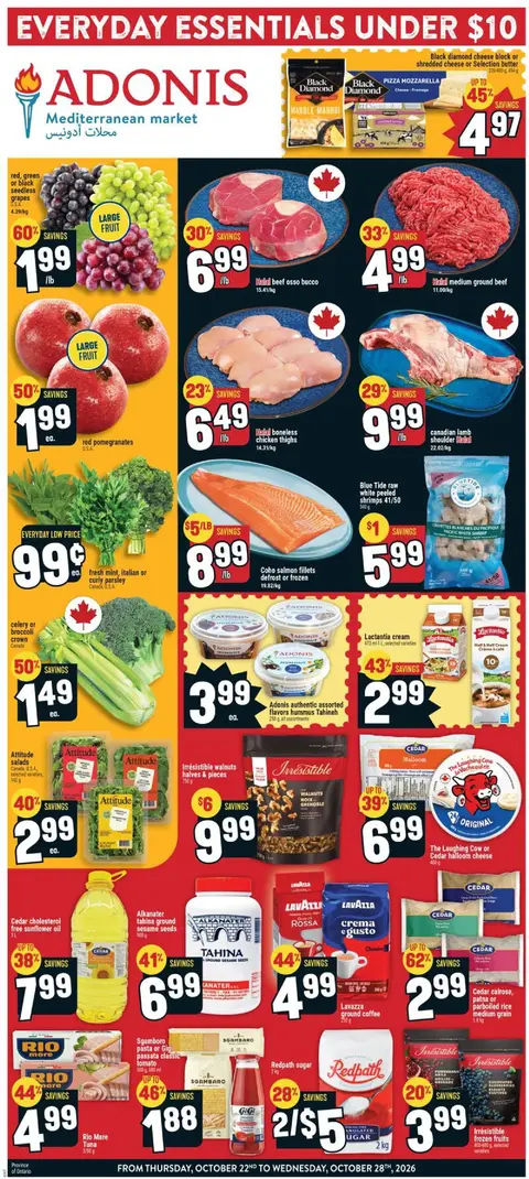 Weekly Flyer ON Oct 22 - 28, 2026