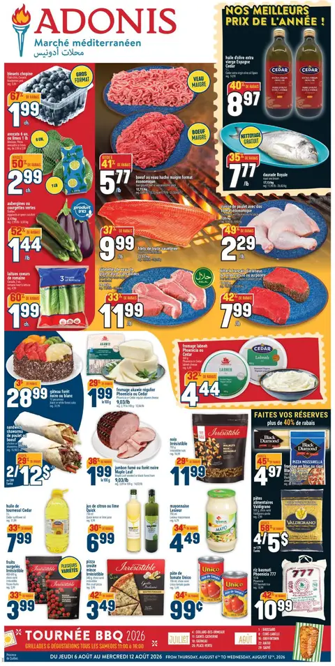 Weekly Flyer Circulaire - QC Aug 6 - 12, 2026