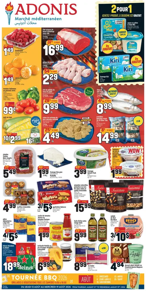 Weekly Flyer Circulaire - QC Aug 13 - 19, 2026