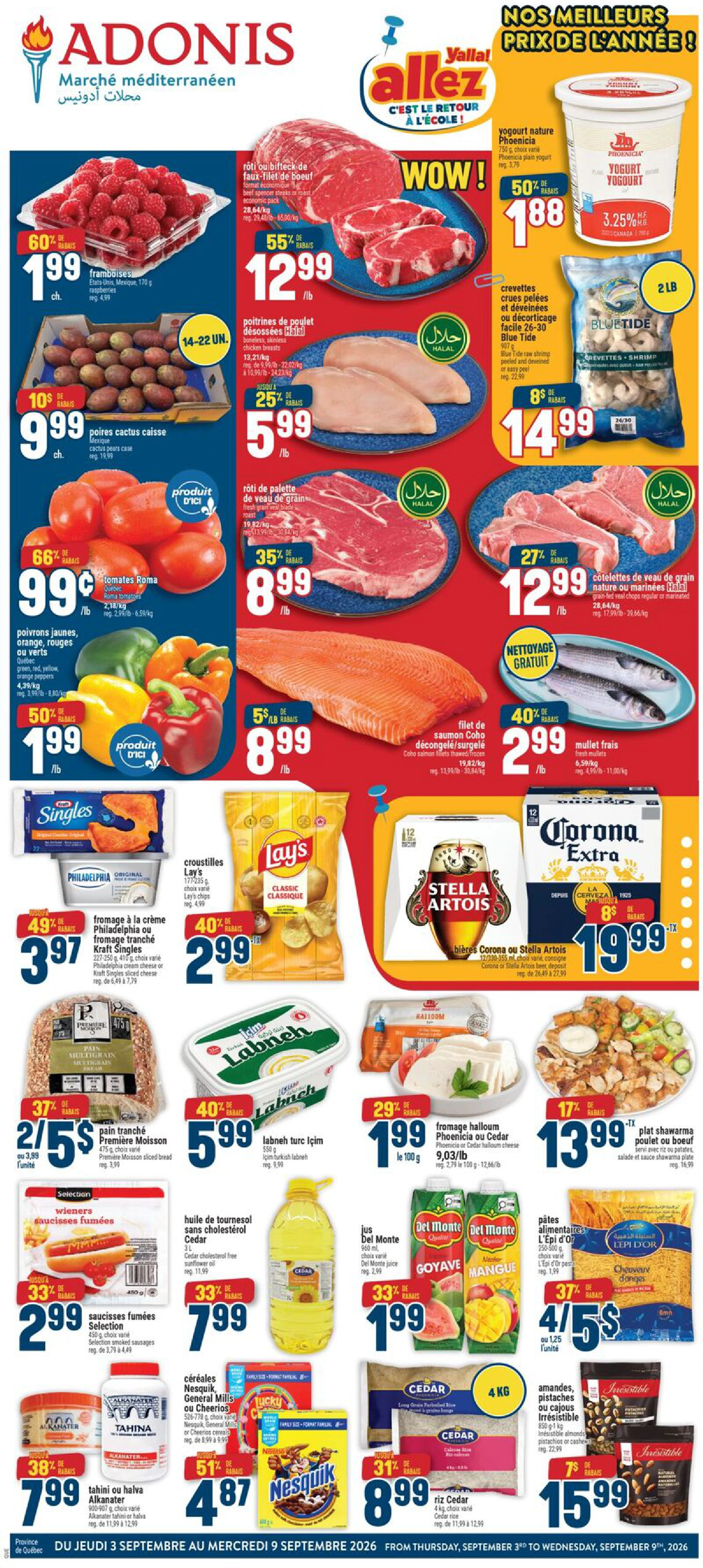 Adonis Quebec Weekly Flyer Sauvé - Page 2