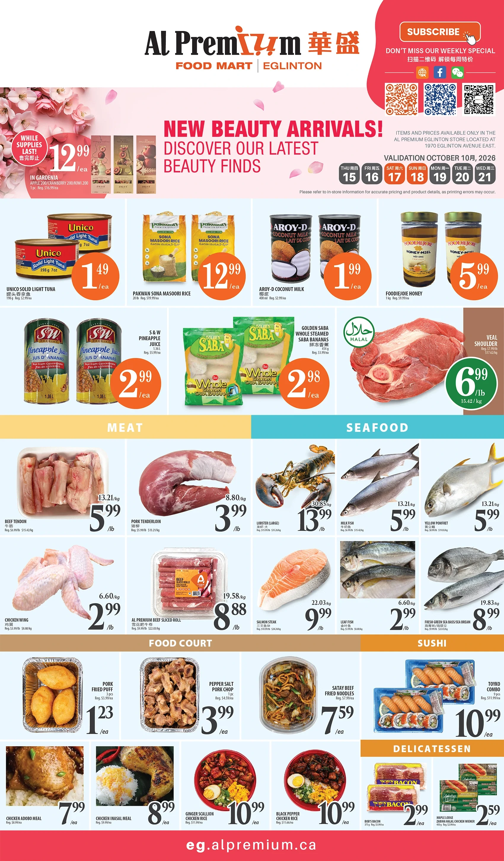 Al Premium Eglinton Weekly Flyer - Page 2
