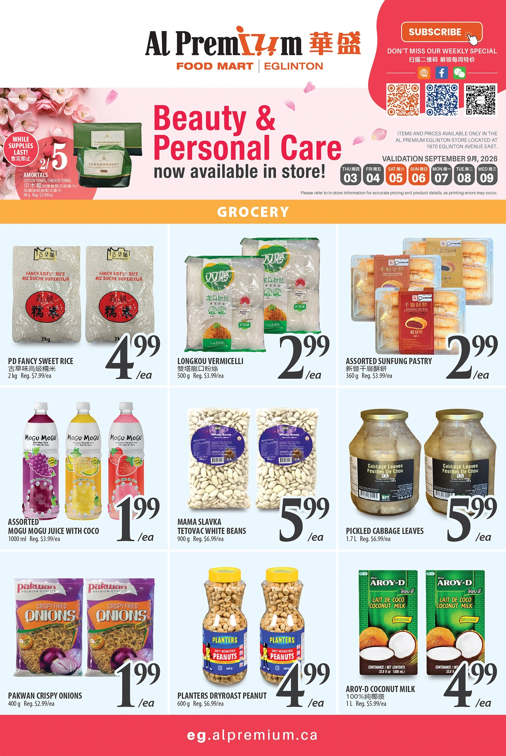 Al Premium Eglinton Weekly Flyer - Page 3