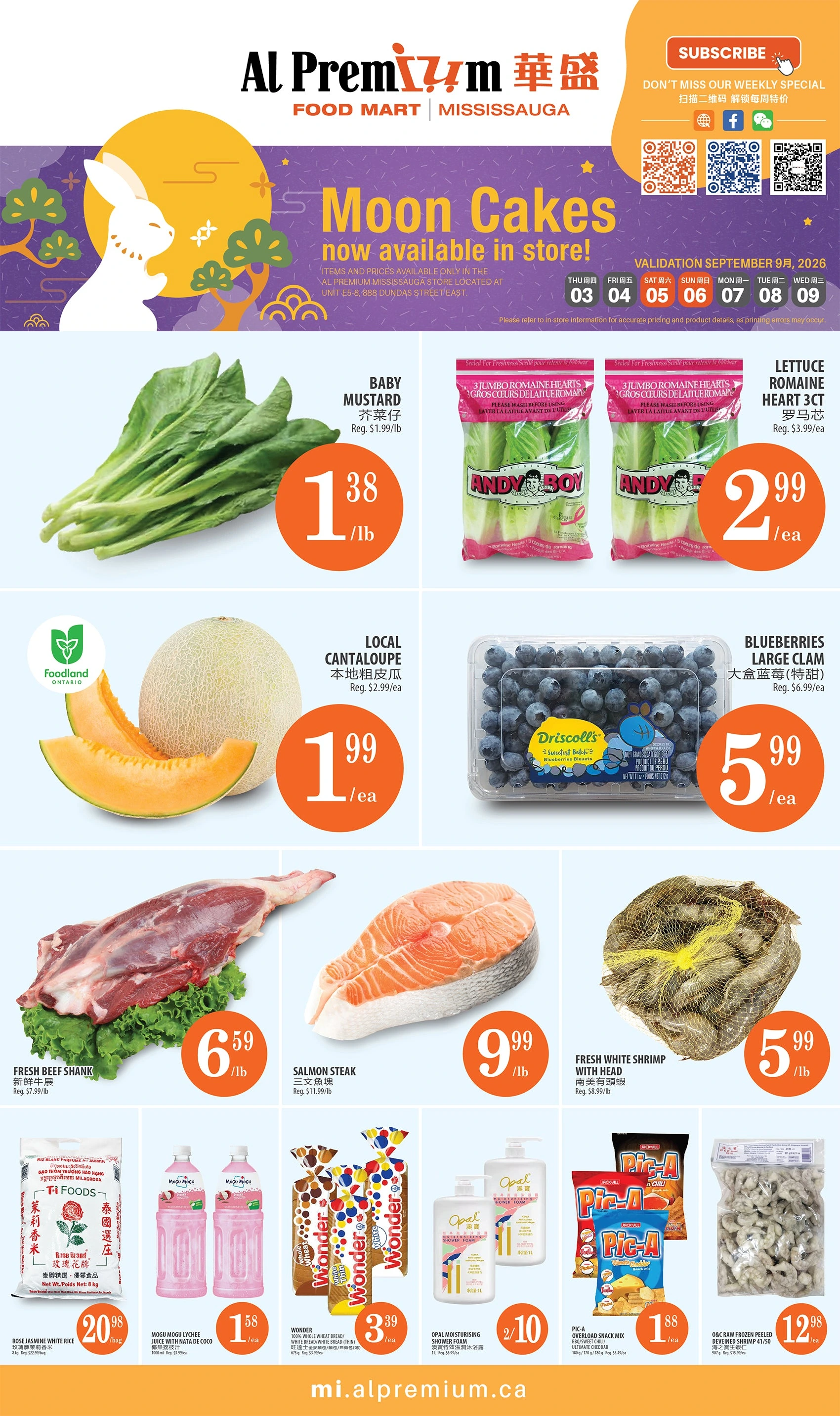 Al Premium Mississauga Weekly Flyer - Page 1