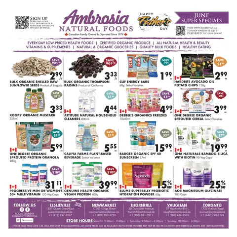 Monthly Flyer