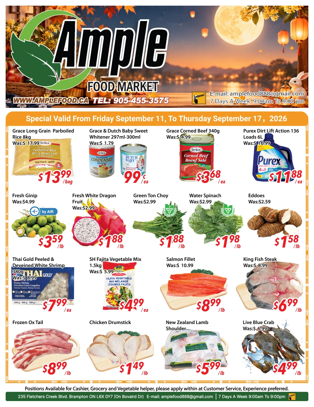 Ample Food Market Brampton Weekly Flyer - Page 1