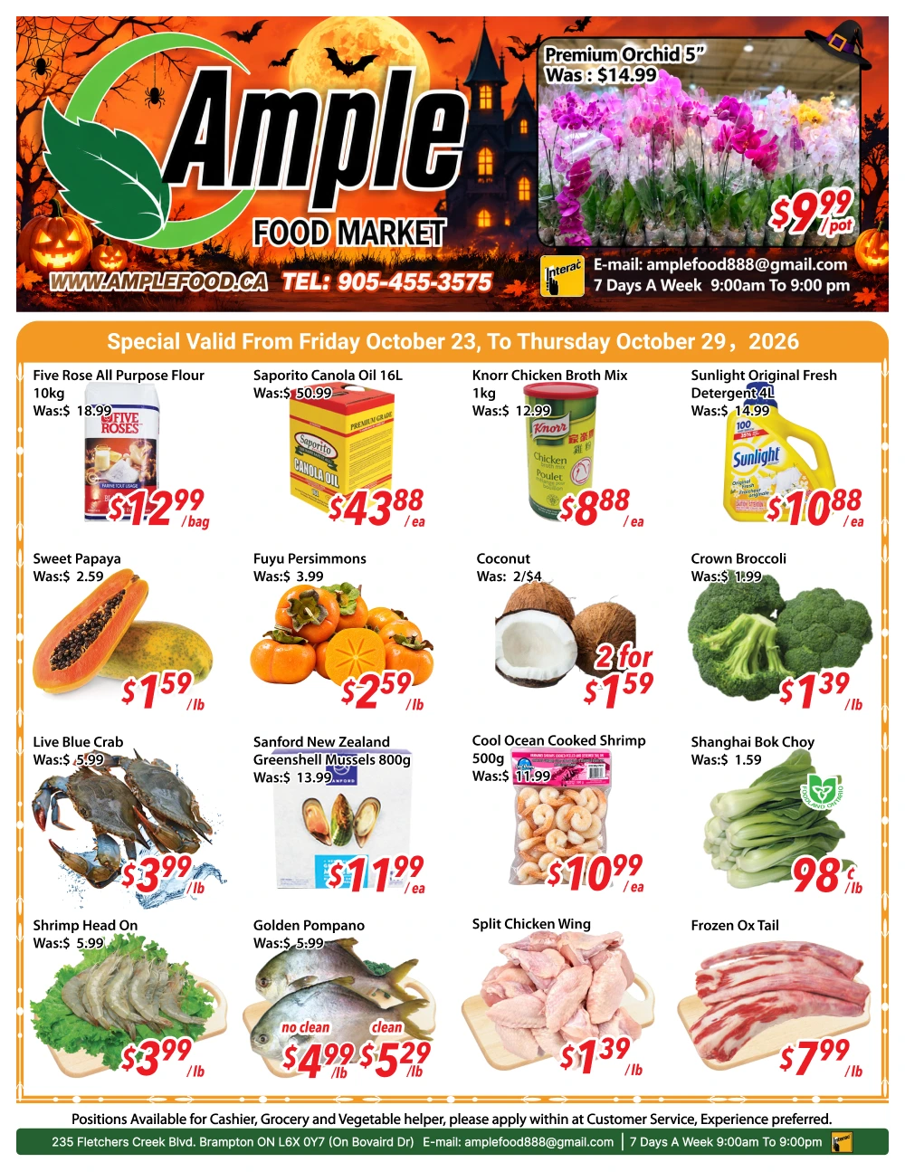 Ample Food Market Brampton Weekly Flyer - Page 1