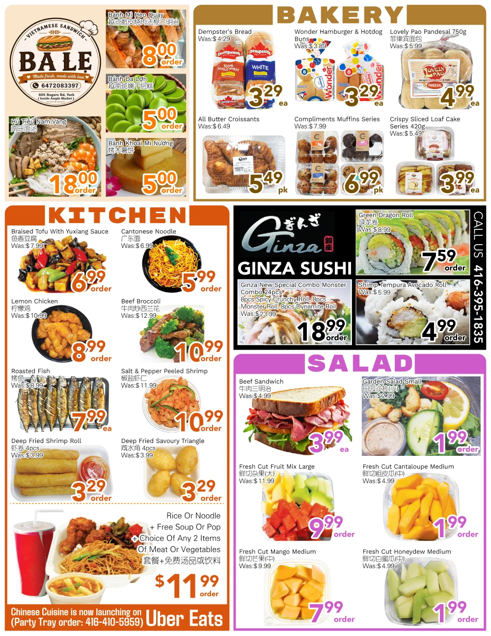 Ample Food Market Toronto York Weekly Flyer - Page 2