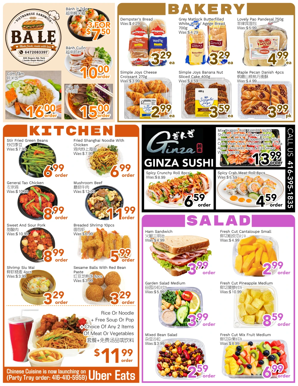 Ample Food Market Toronto York Weekly Flyer - Page 2