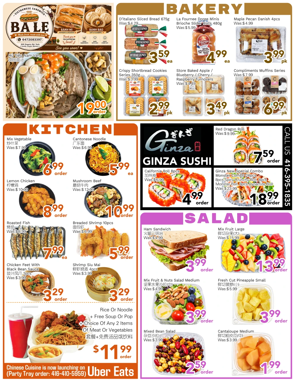 Ample Food Market Toronto York Weekly Flyer - Page 2
