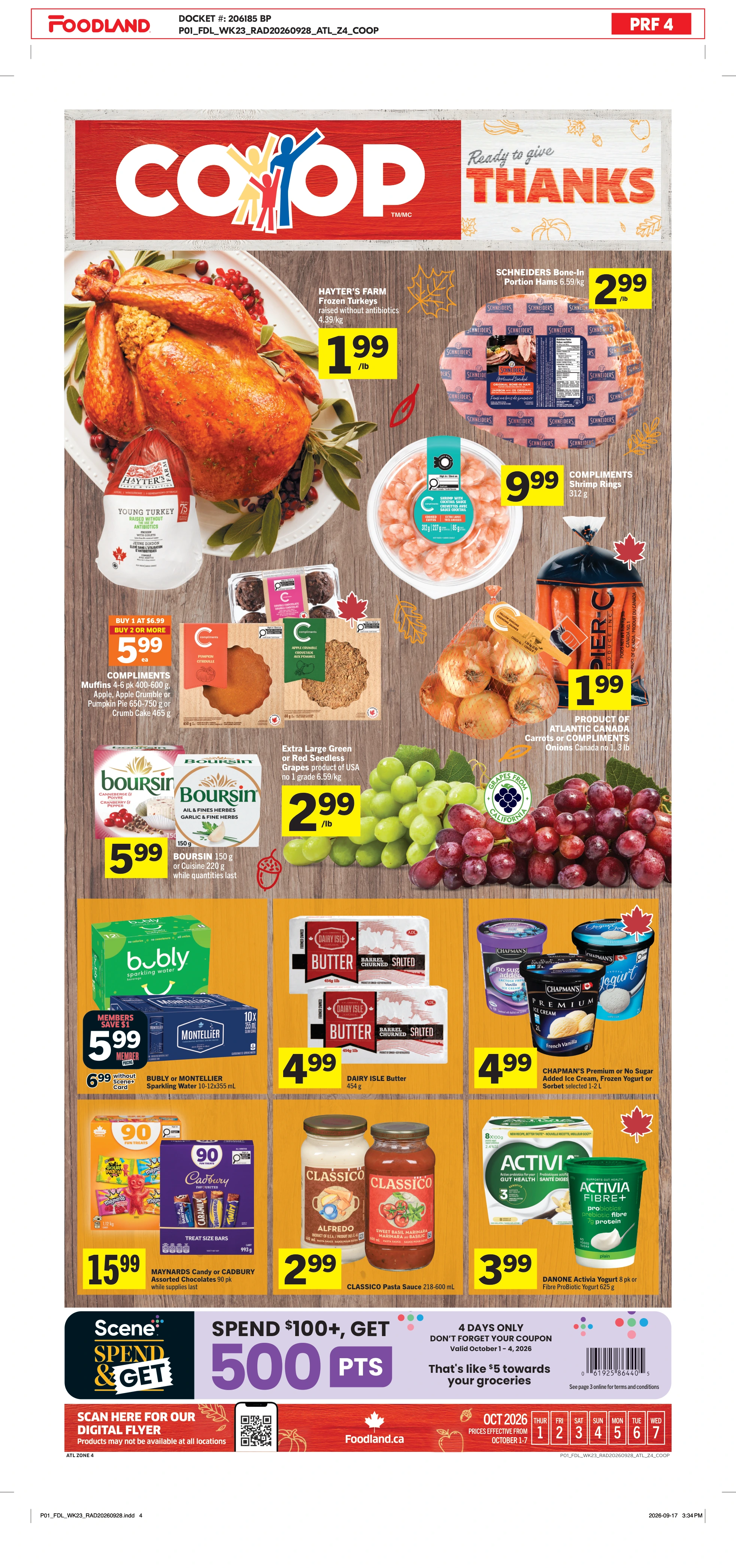 Atlantic Superstore Weekly eFlyer 10/01 - 10/07 - Page 1