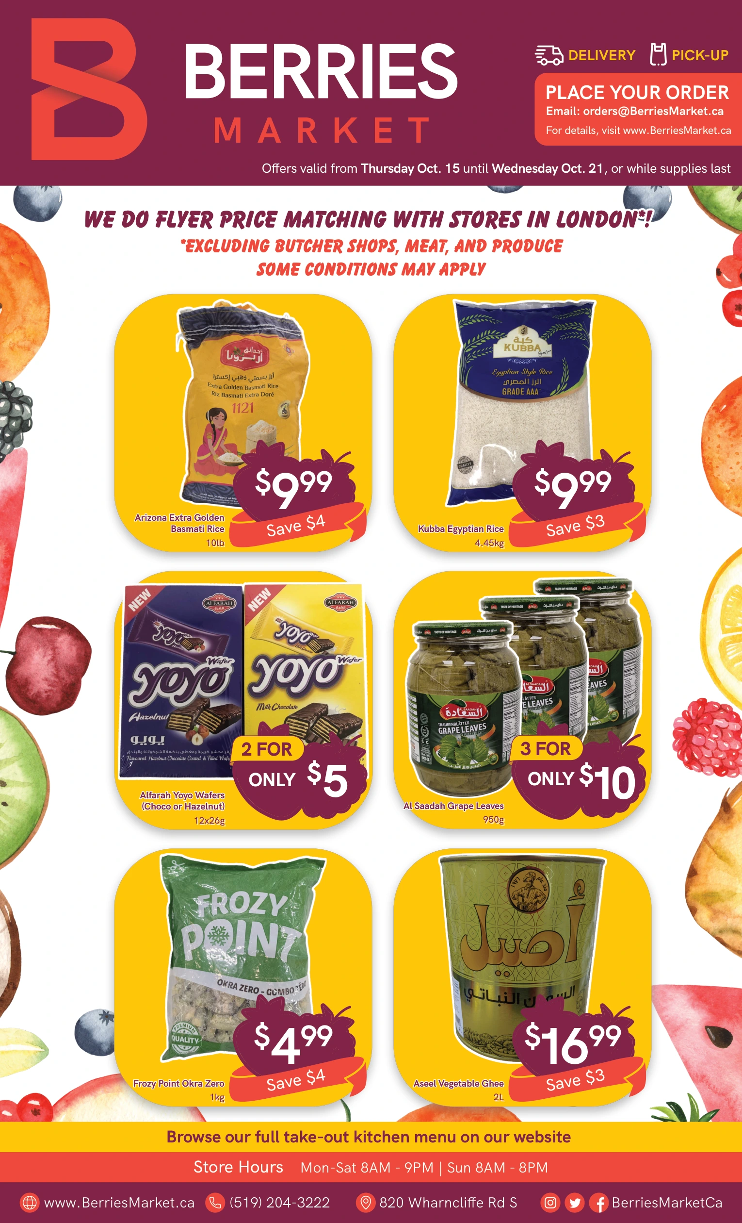 Berries Market Weekly Flyer - Page 1