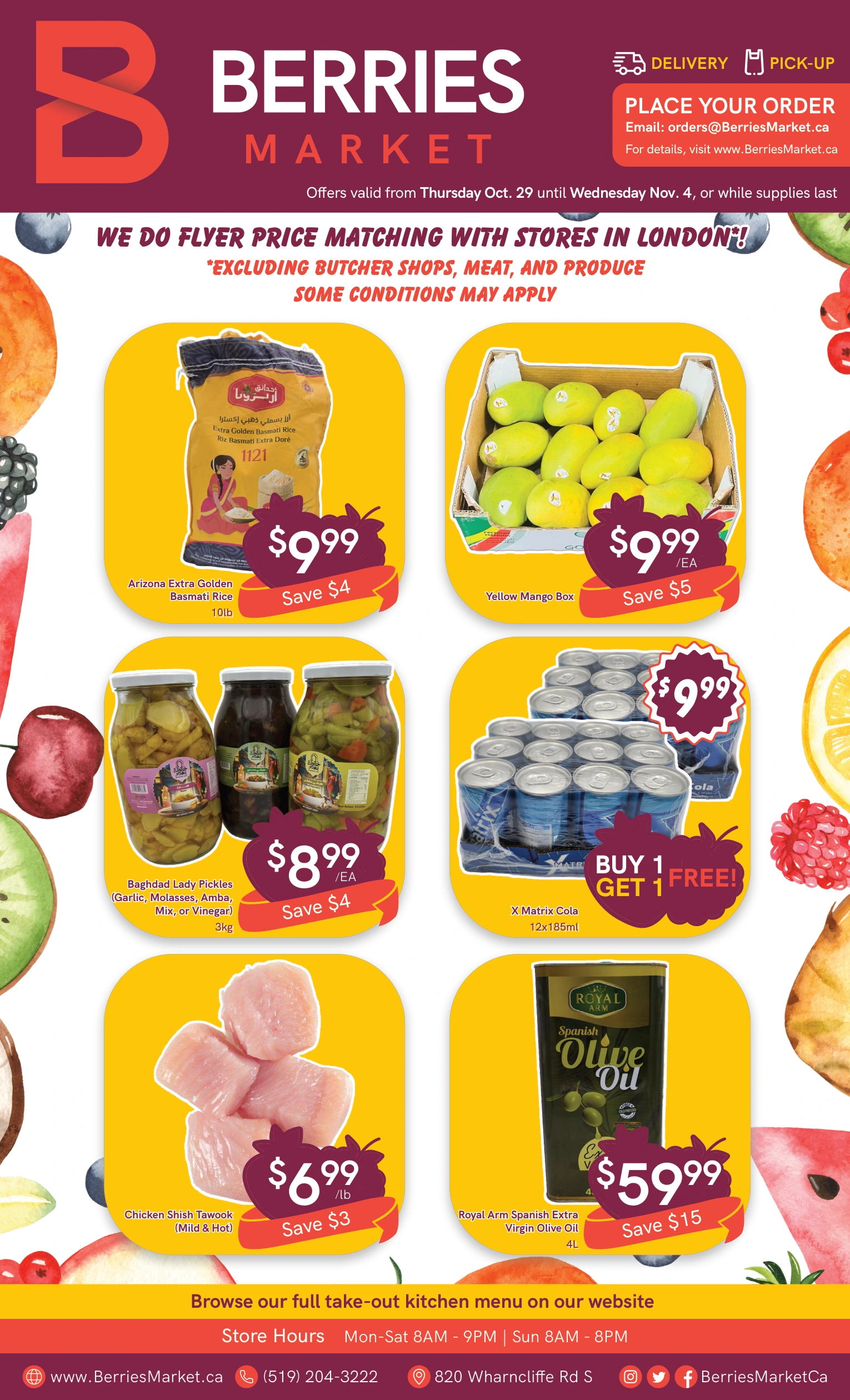 Berries Market Weekly Flyer - Page 1