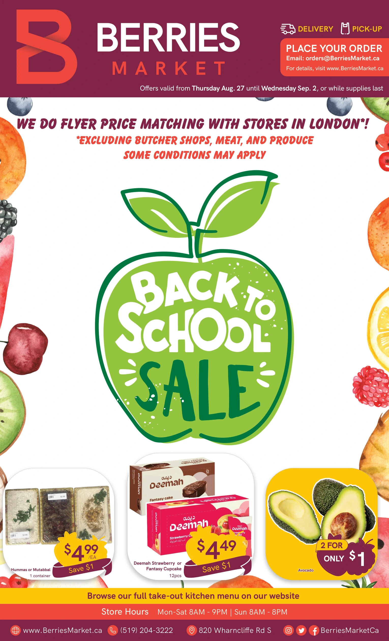 Berries Market Weekly Flyer - Page 1