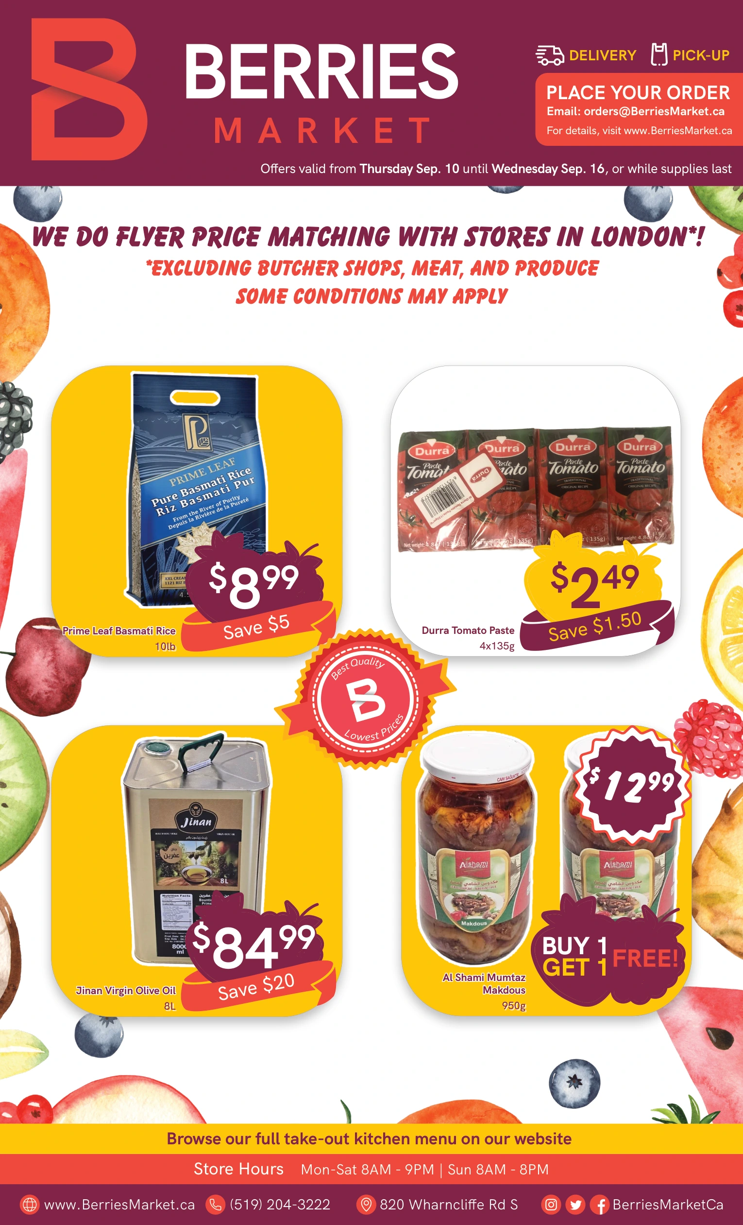 Berries Market Weekly Flyer - Page 1