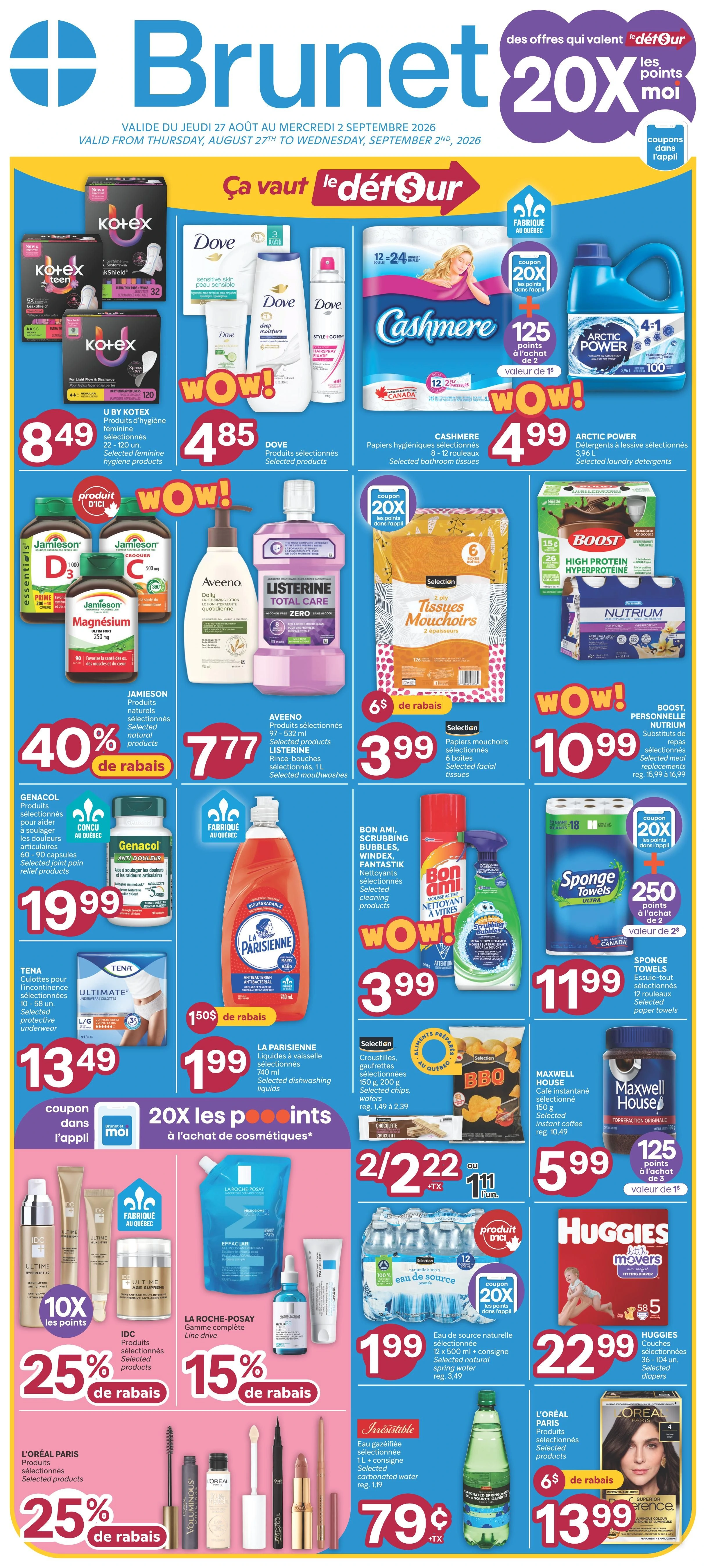 Brunet Weekly Flyer - Page 1
