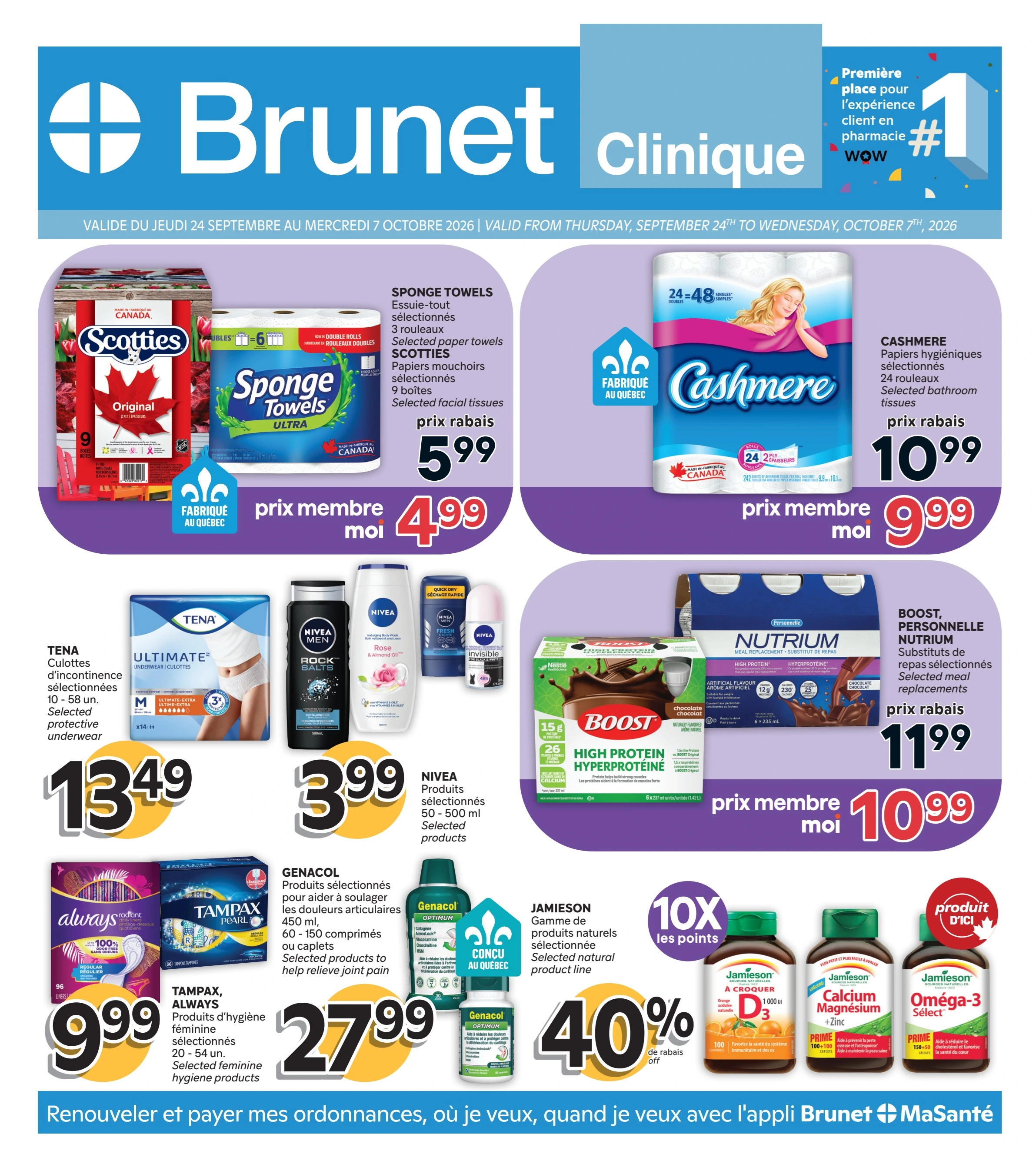 Brunet Weekly Flyer - Page 1