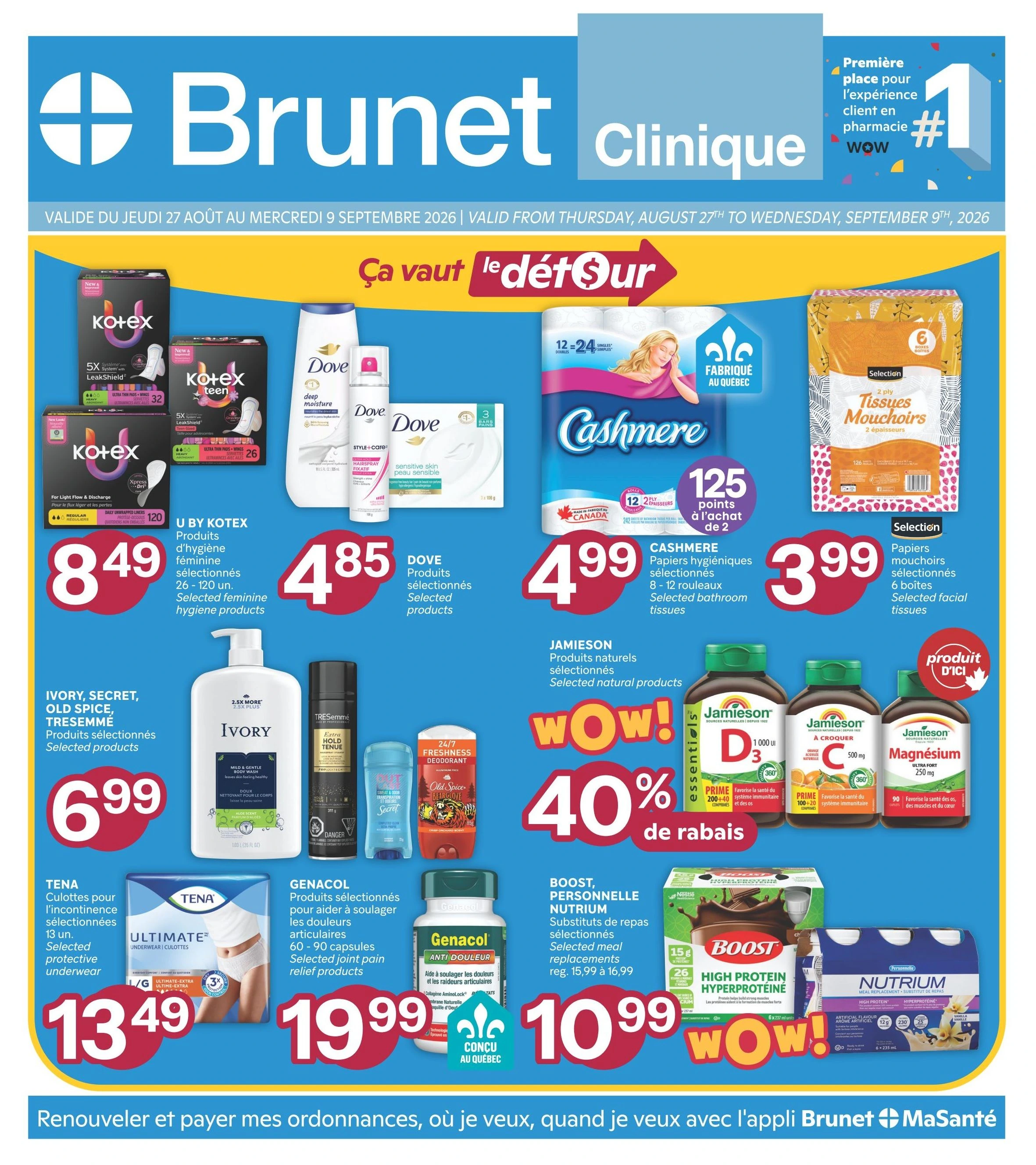 Brunet Weekly Flyer - Page 1