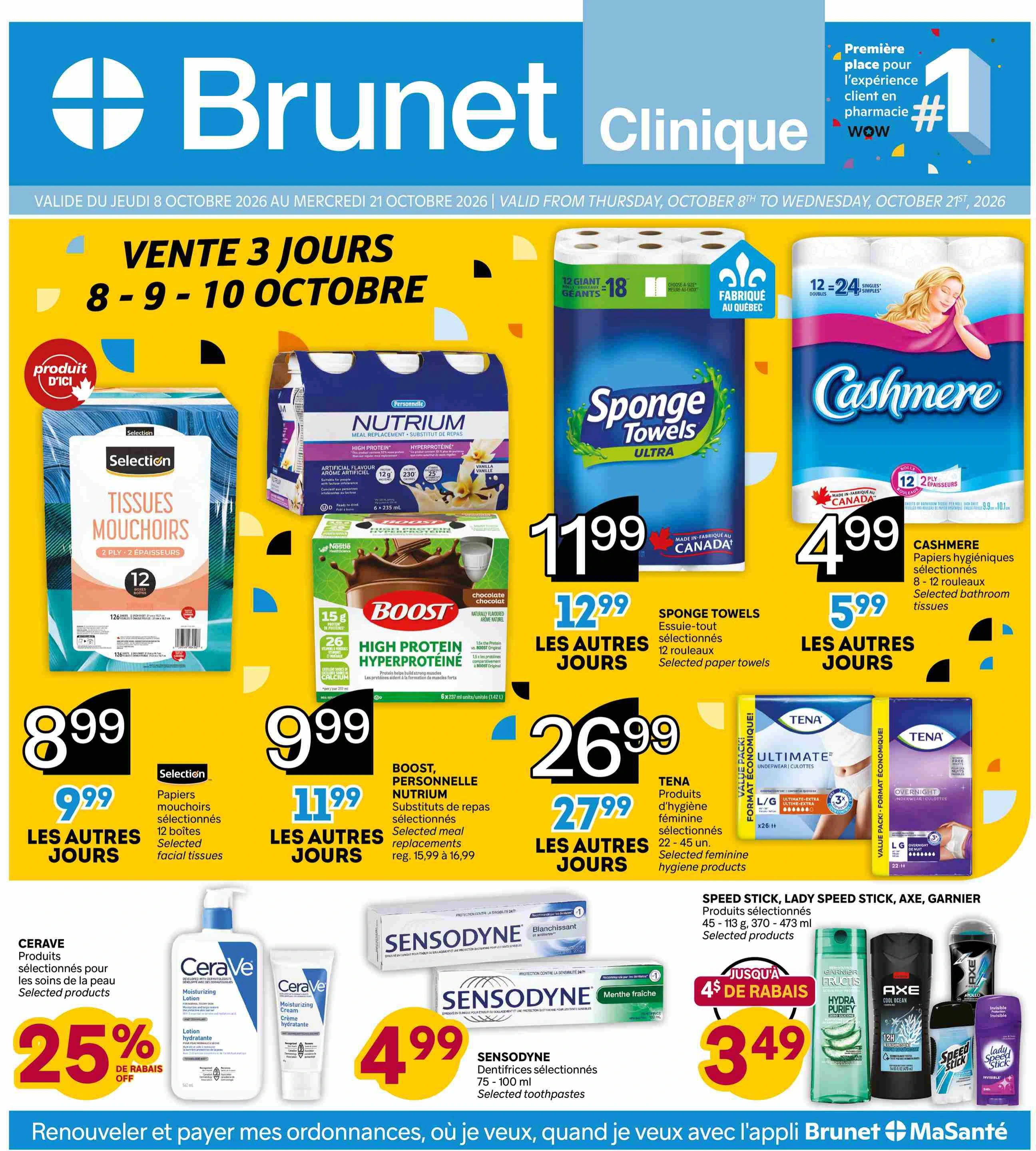 Brunet Weekly Flyer - Page 1