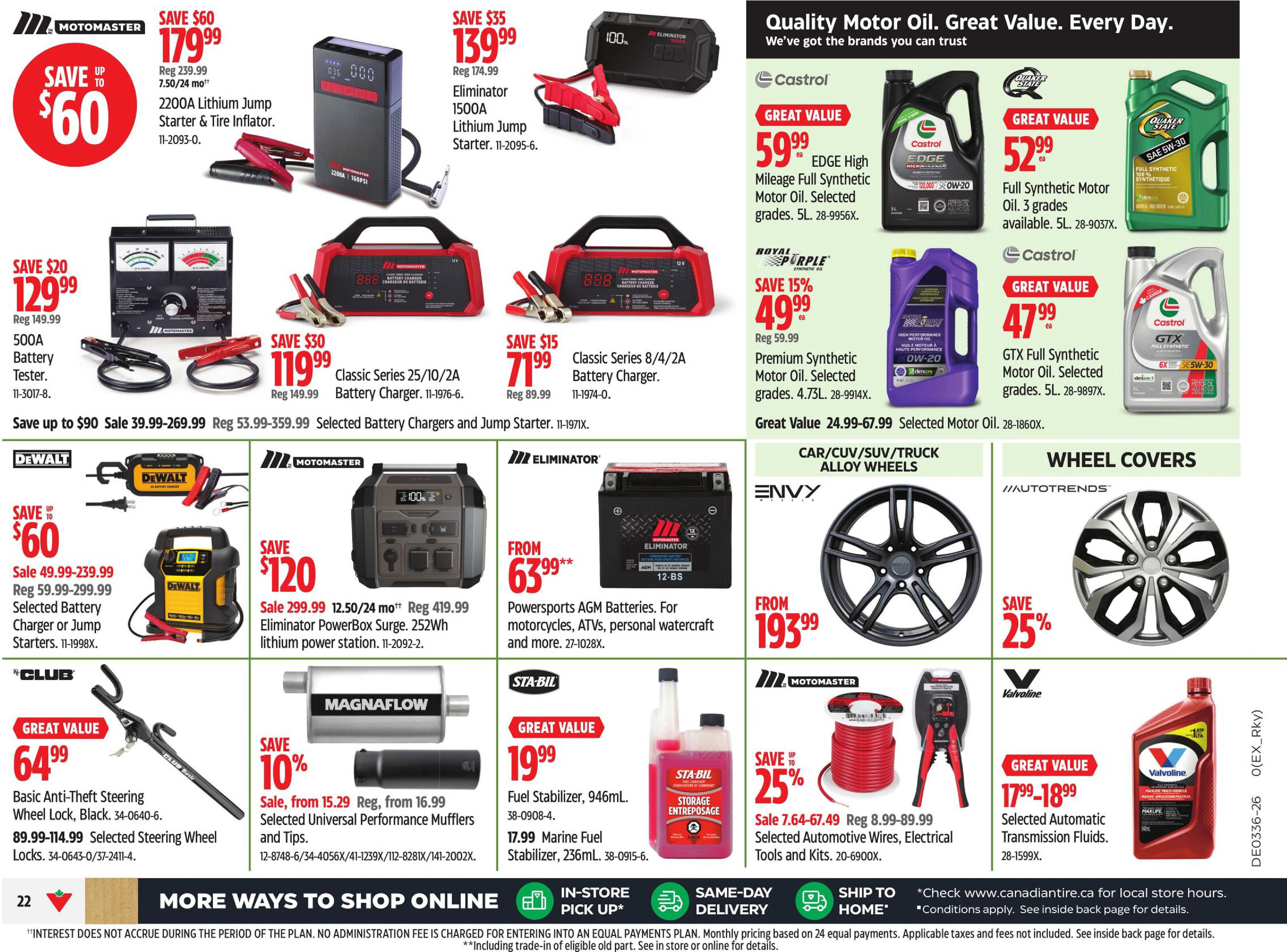 Canadian Tire Weekly Flyer 0_GTA - Page 34