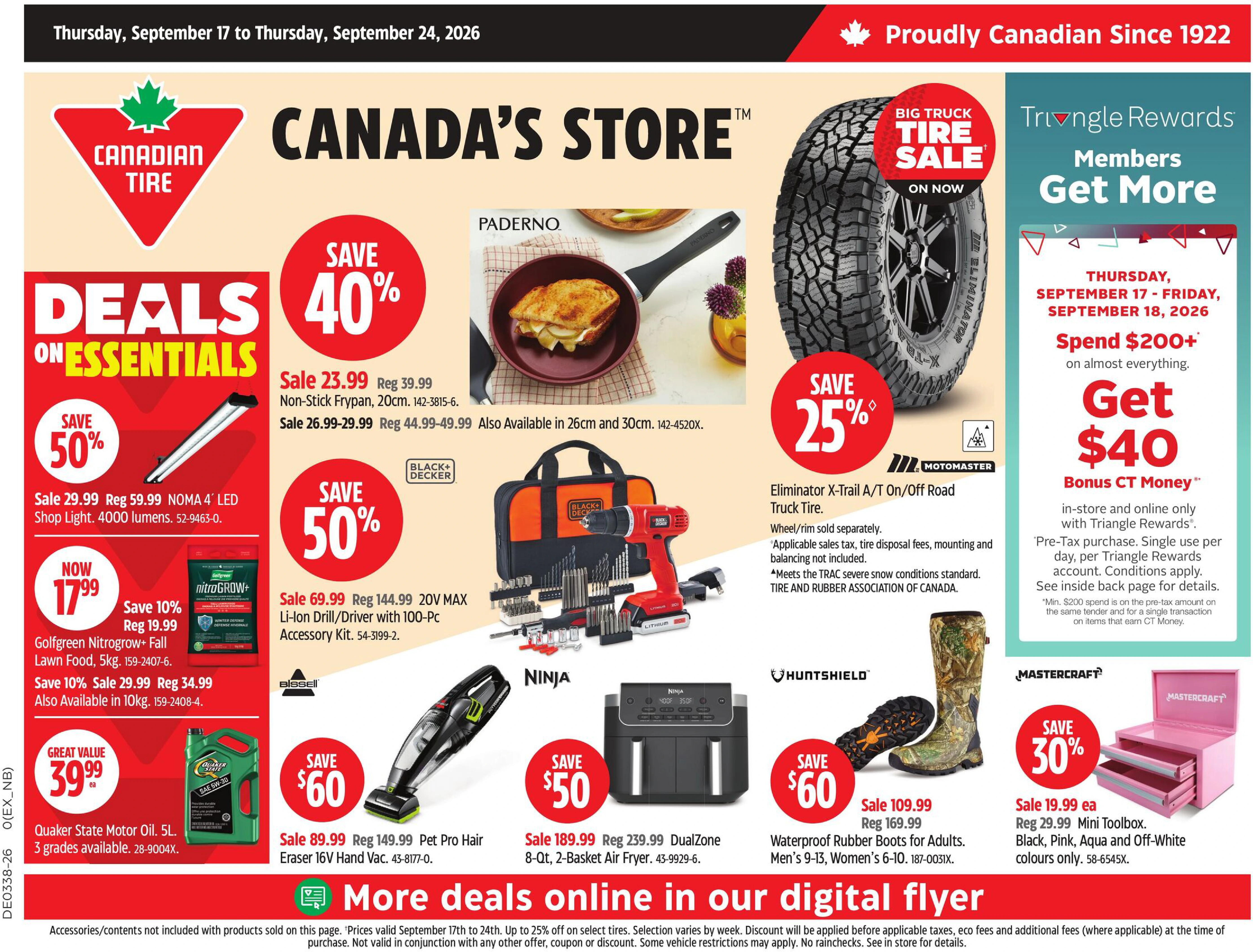 Canadian Tire Weekly Flyer 0_GTA - Page 1
