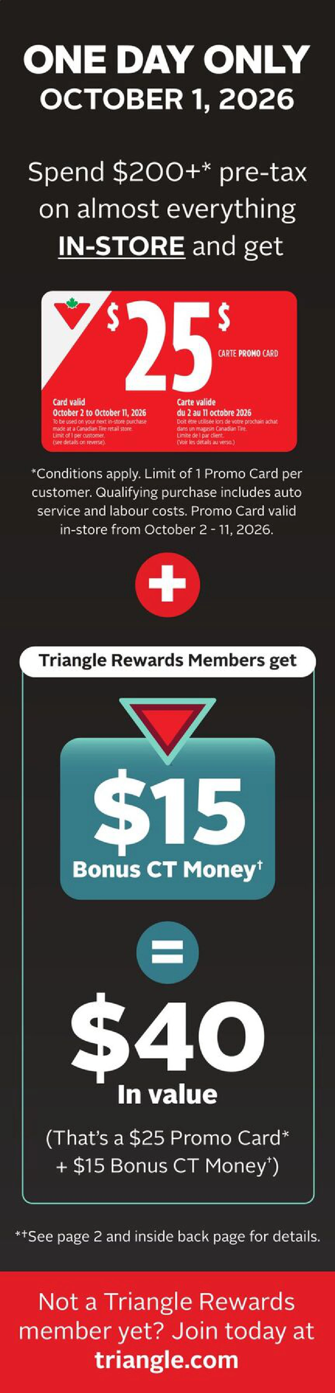 Canadian Tire Weekly Flyer 0_GTA - Page 1