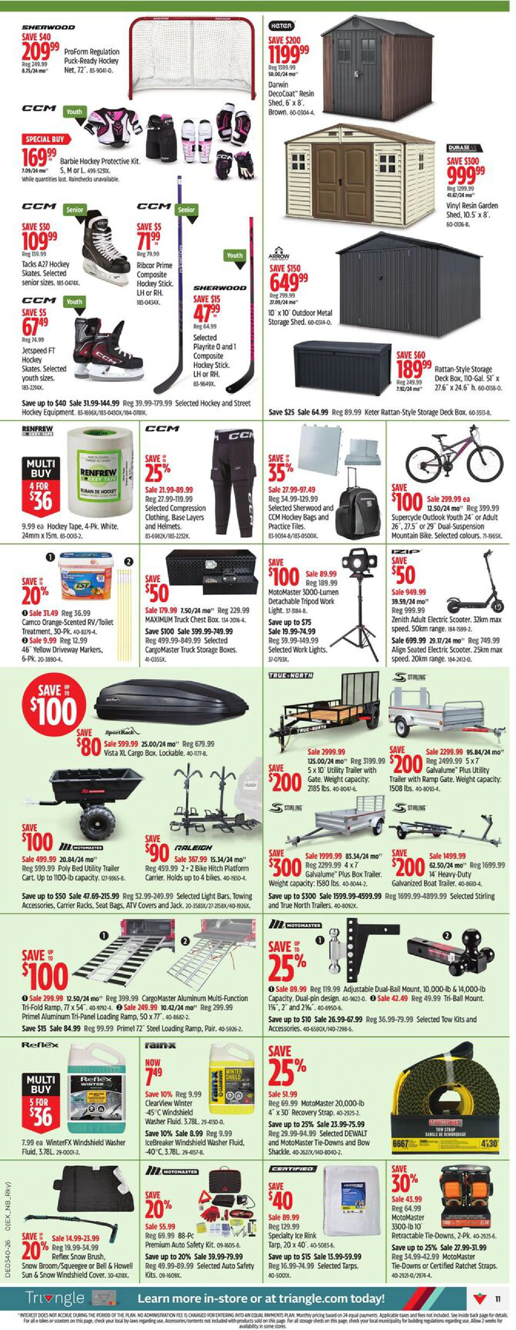Canadian Tire Weekly Flyer 0_GTA - Page 11