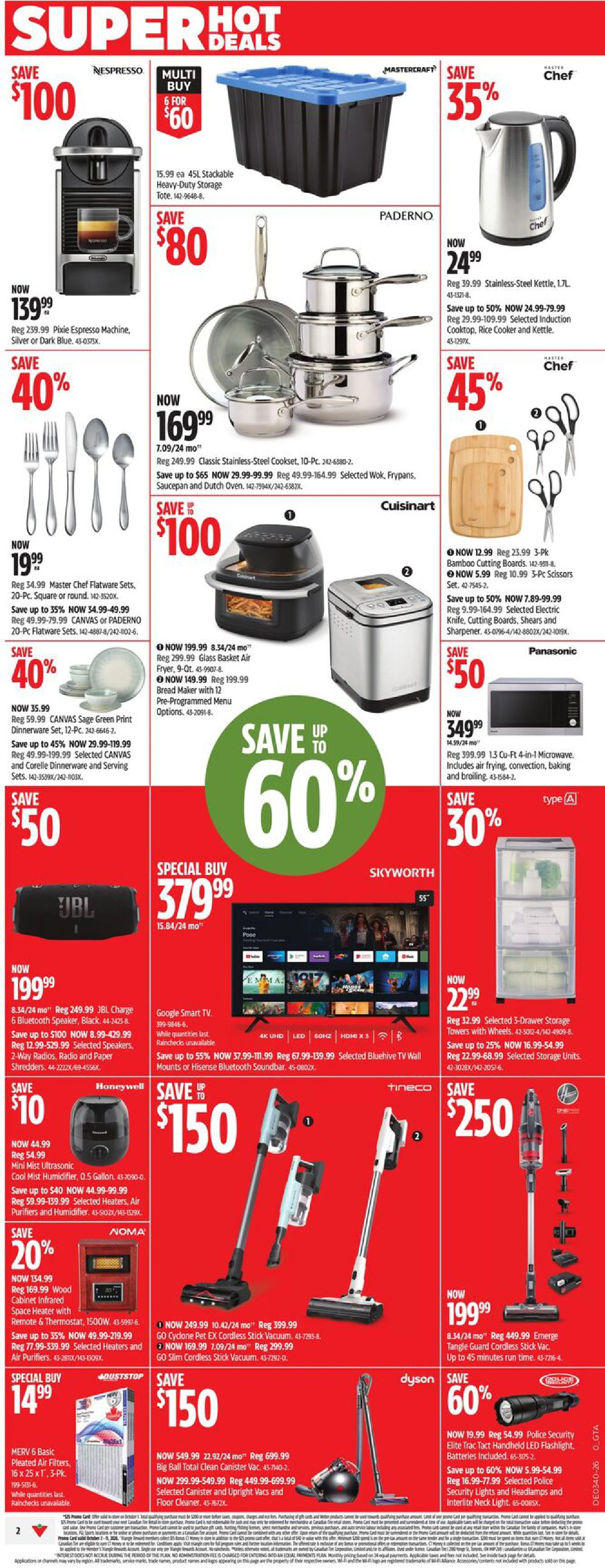 Canadian Tire Weekly Flyer 0_GTA - Page 2