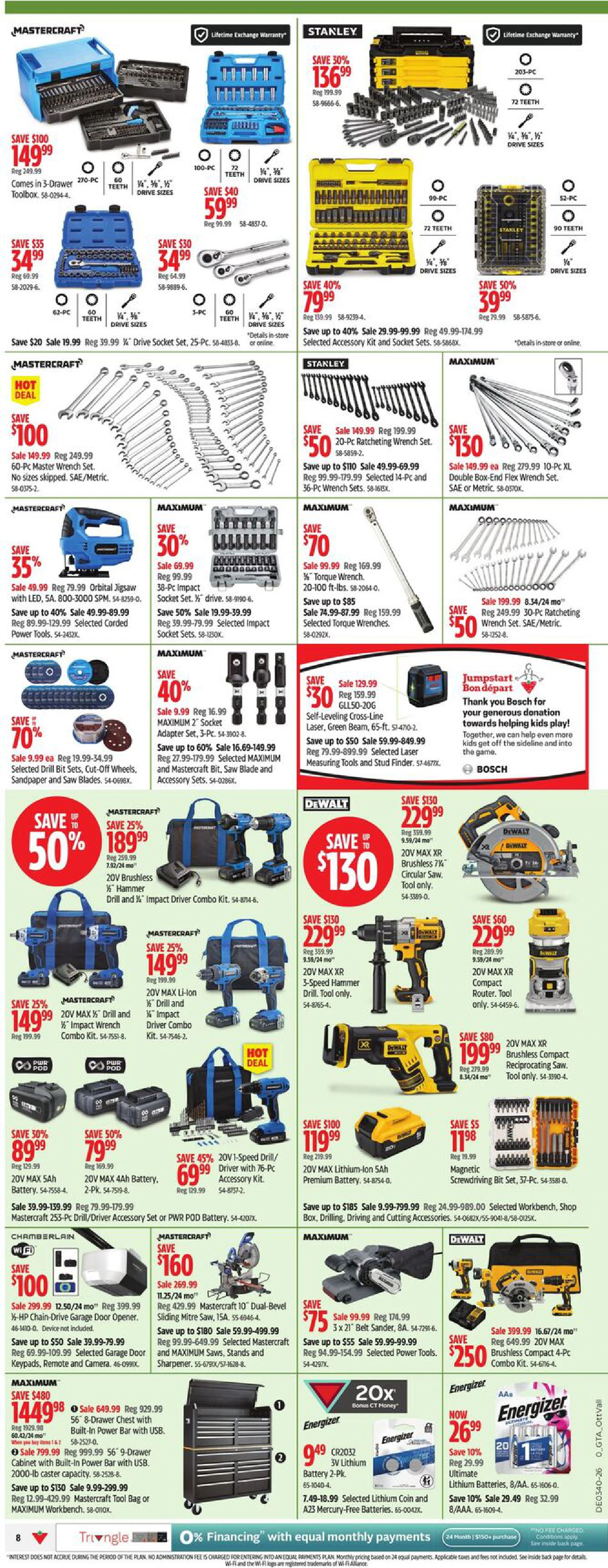 Canadian Tire Weekly Flyer 0_GTA - Page 8