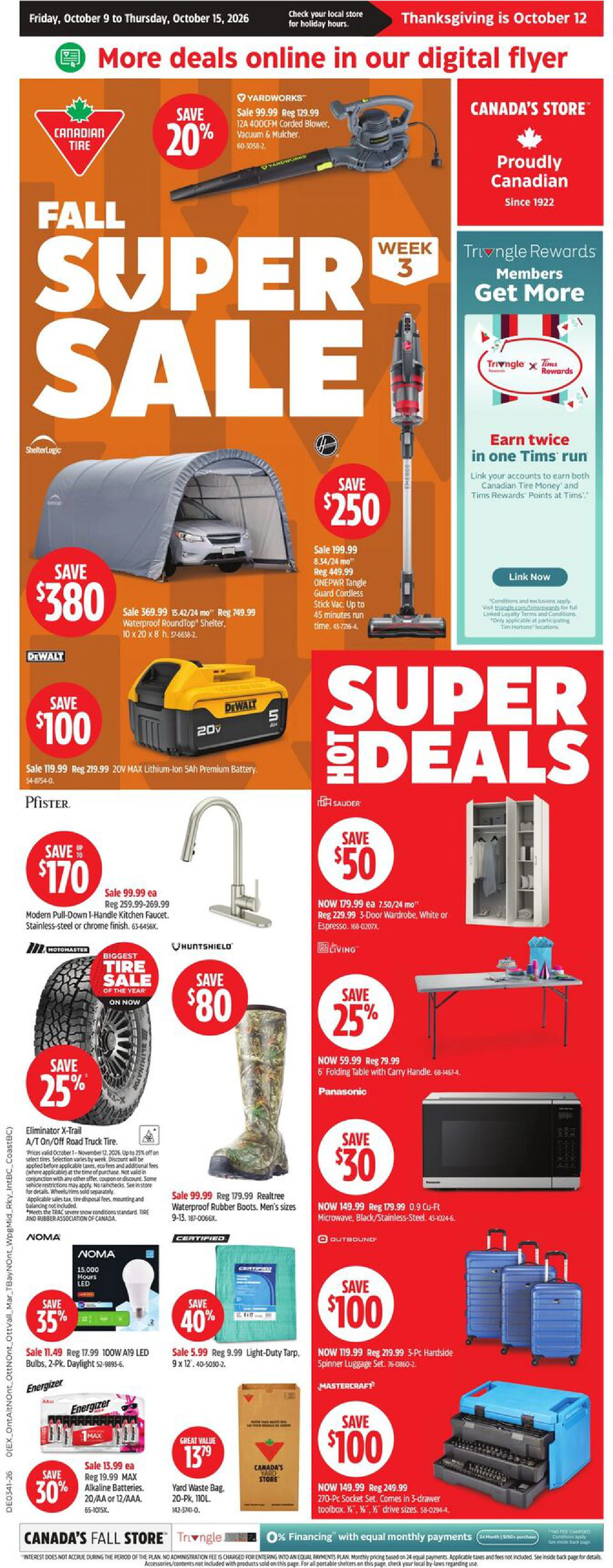 Canadian Tire Weekly Flyer 0_GTA - Page 1