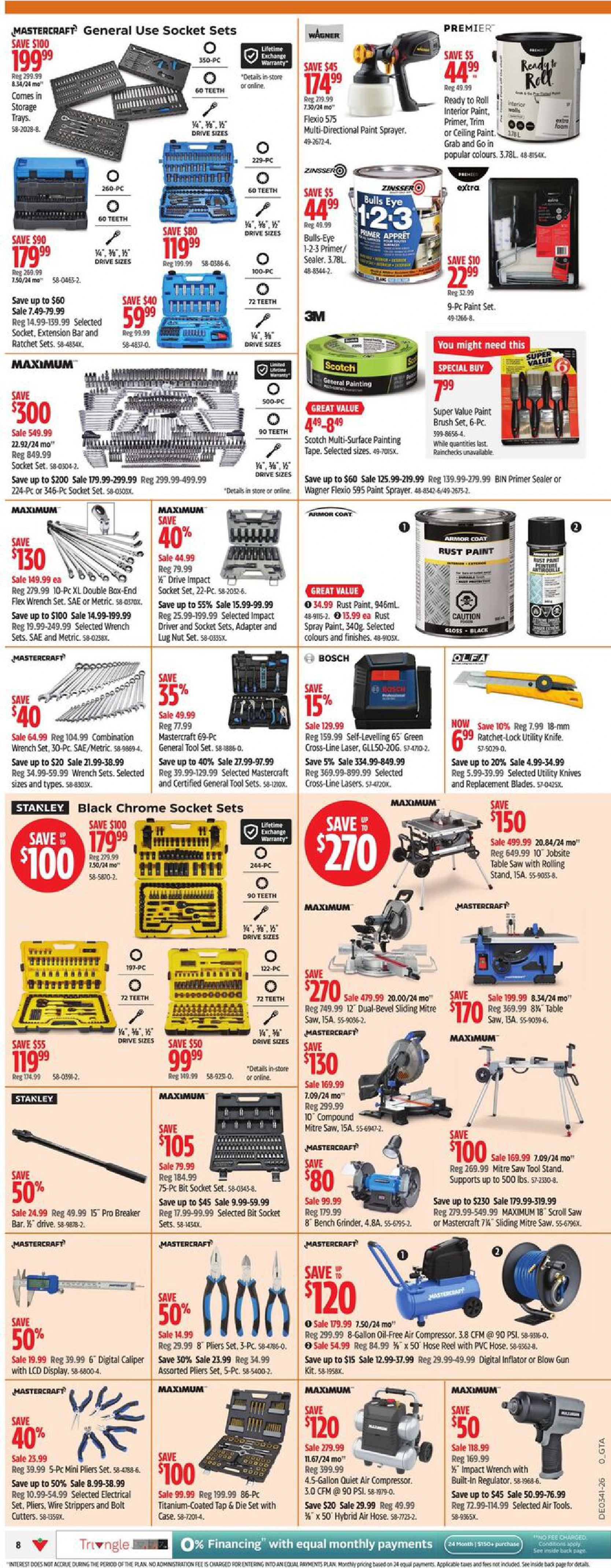 Canadian Tire Weekly Flyer 0_GTA - Page 8