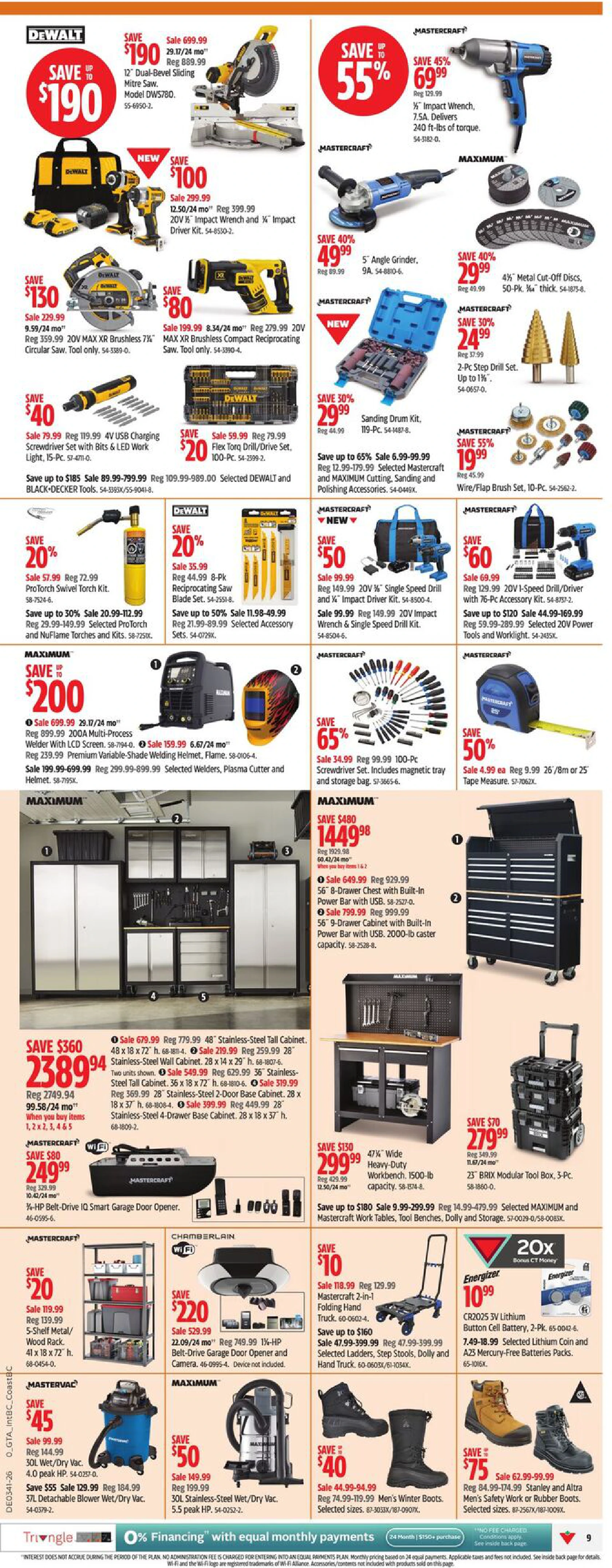 Canadian Tire Weekly Flyer 0_GTA - Page 9