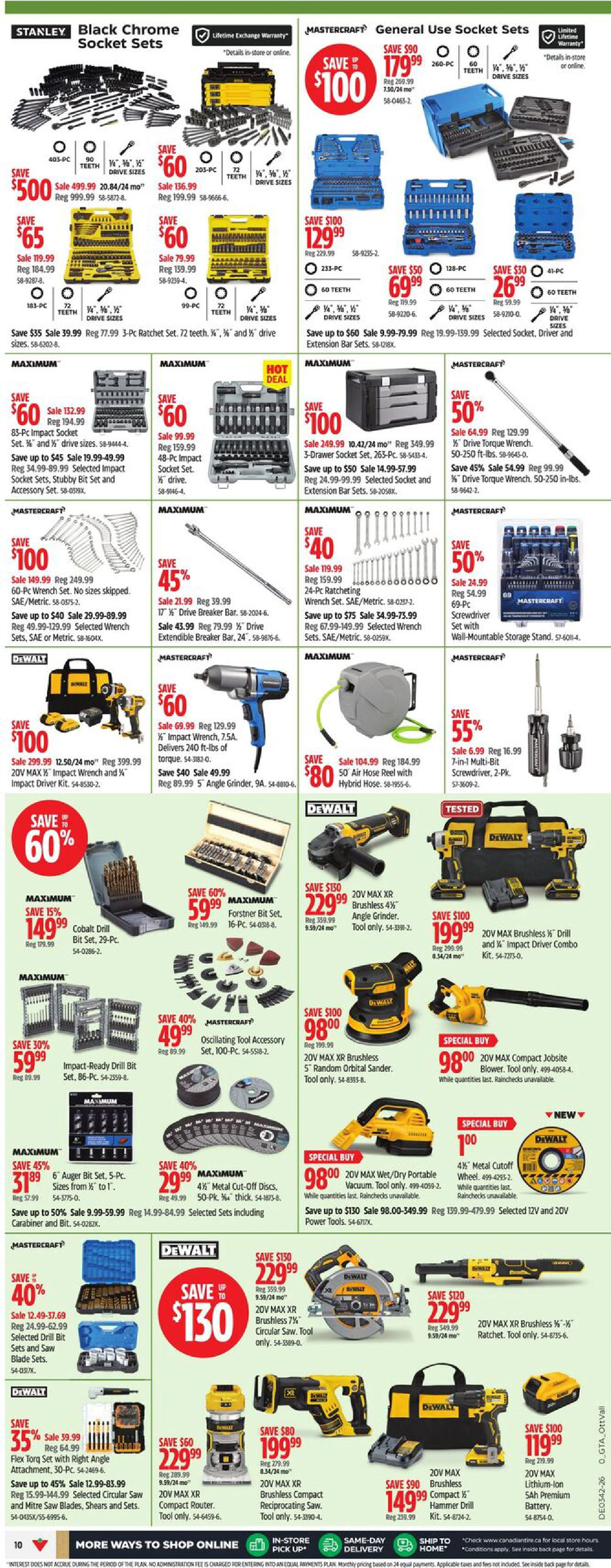 Canadian Tire Weekly Flyer 0_GTA - Page 11