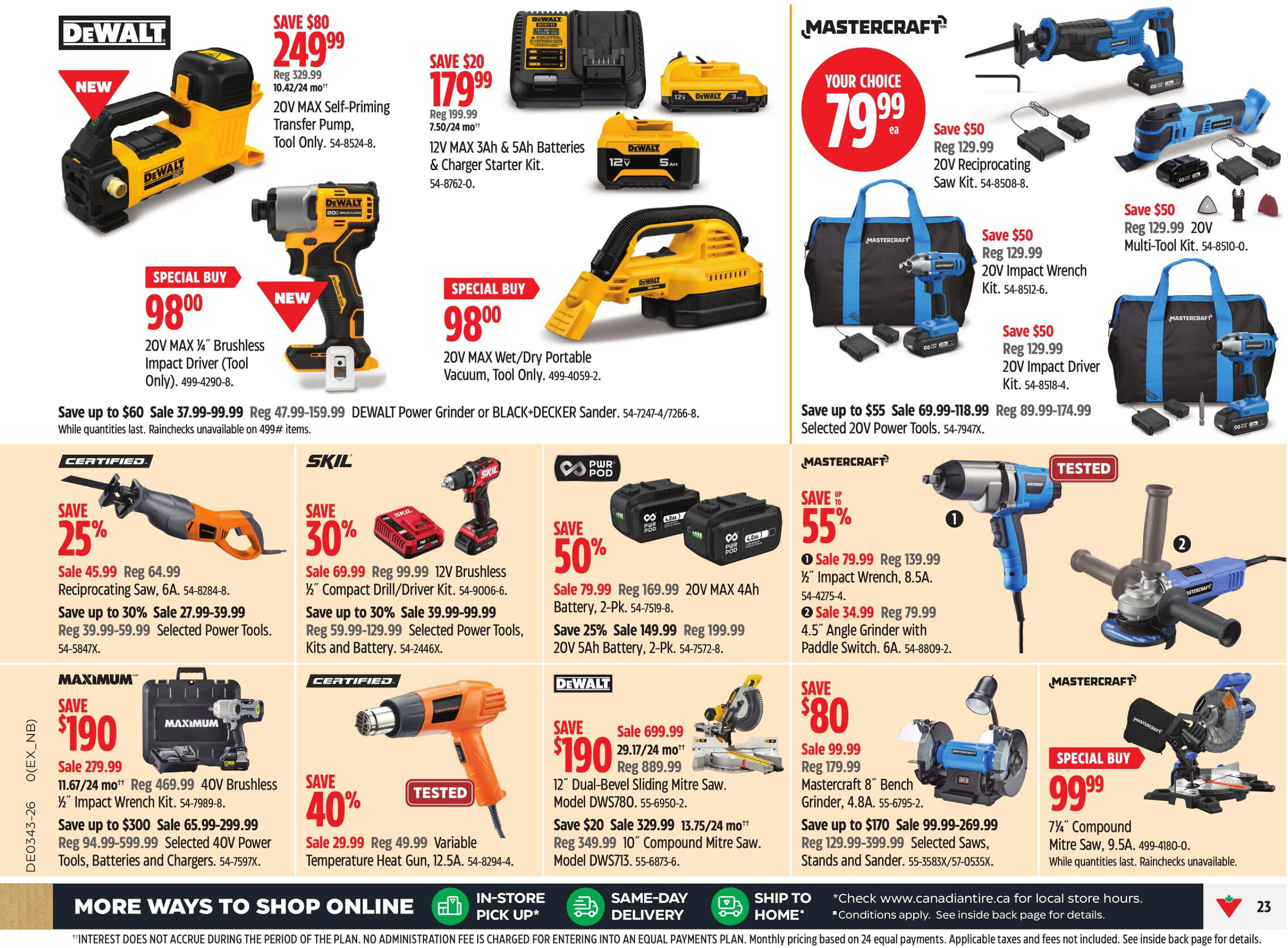 Canadian Tire Weekly Flyer 0_GTA - Page 34