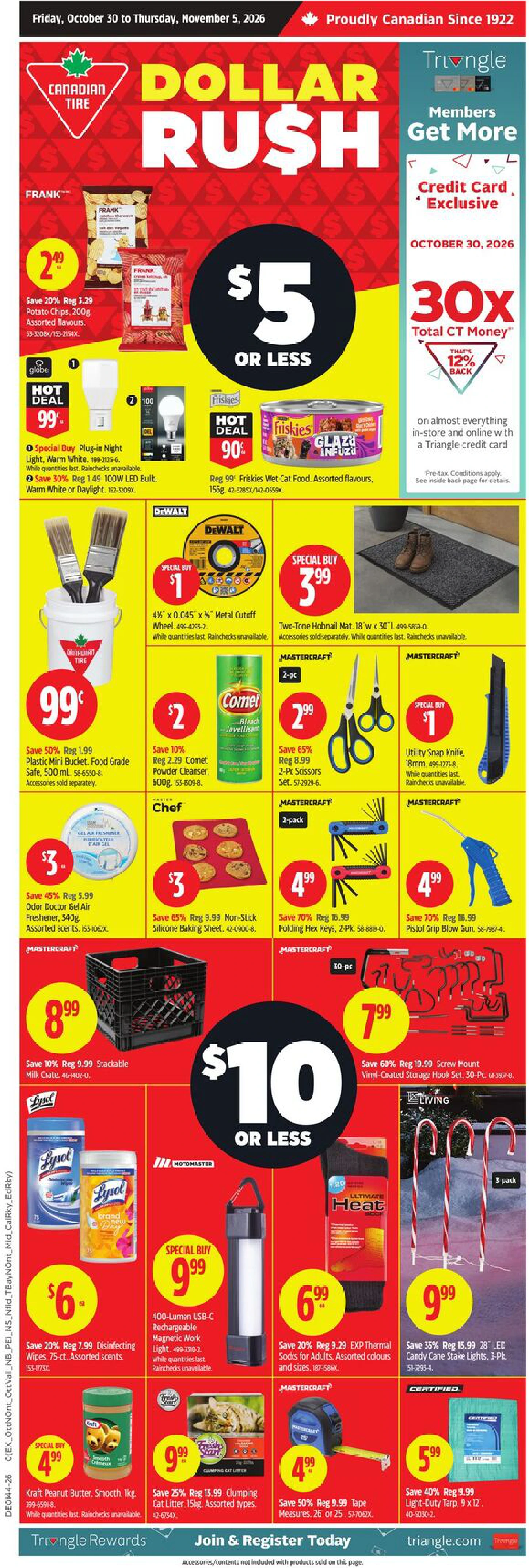 Canadian Tire Weekly Flyer 0_GTA - Page 1