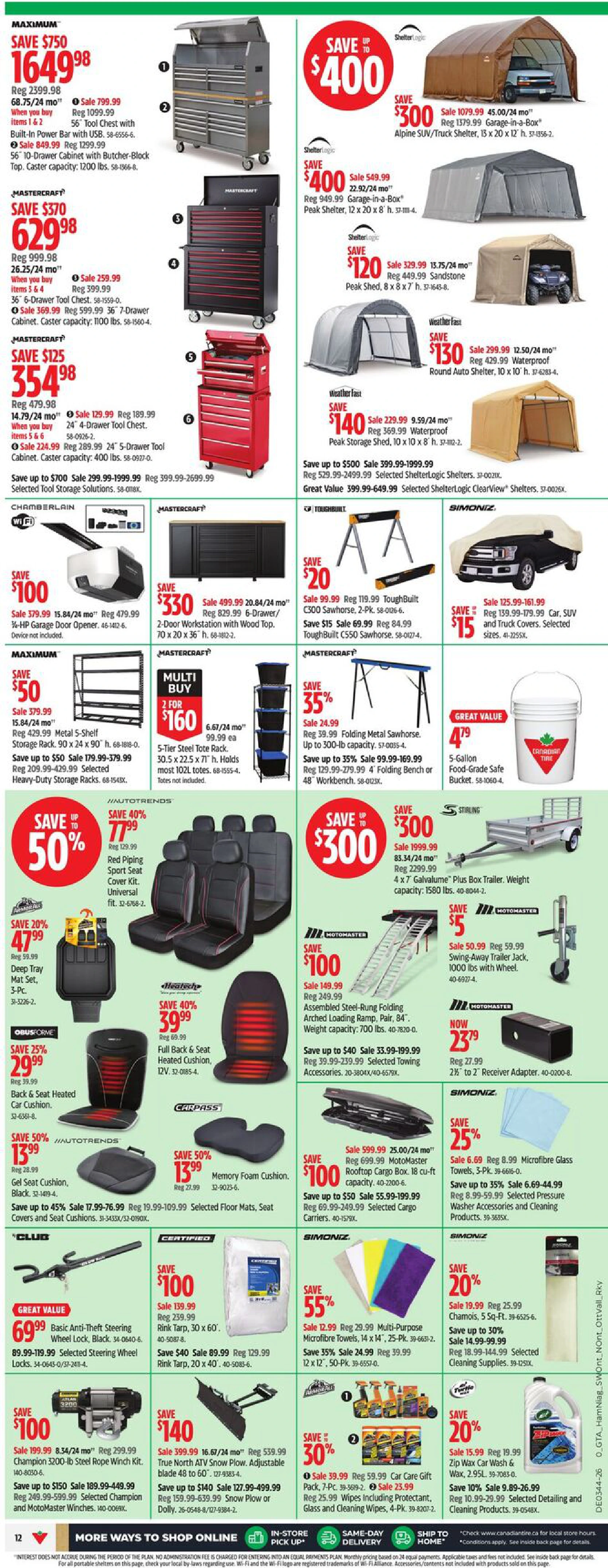 Canadian Tire Weekly Flyer 0_GTA - Page 14