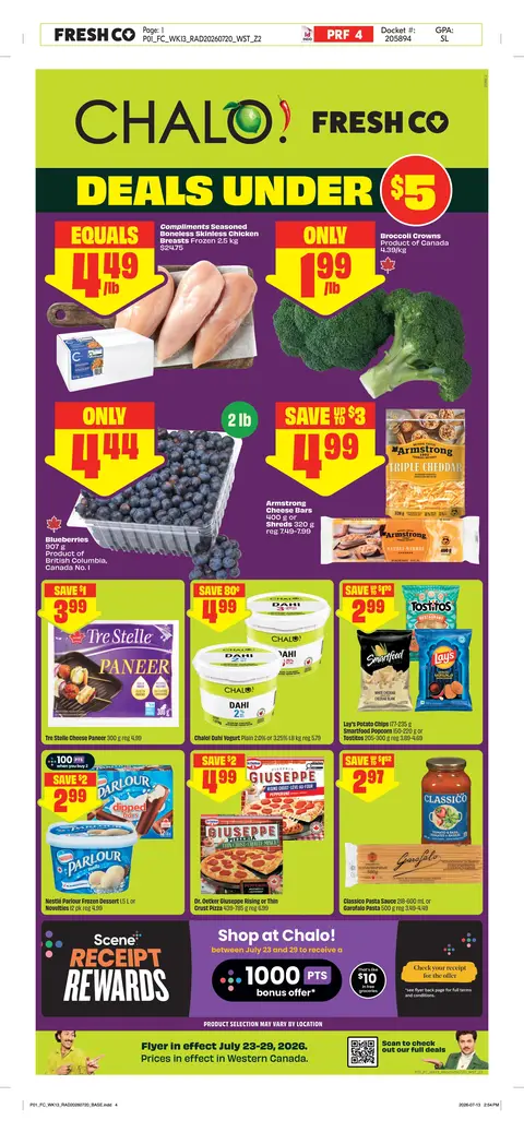 Chalo Weekly eFlyer 07/23 - 07/29