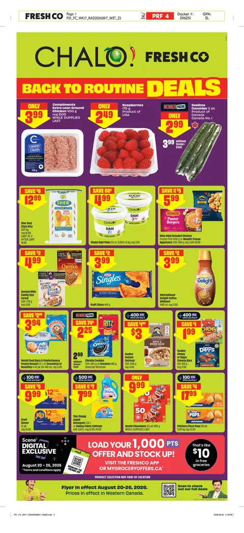 Weekly eFlyer 08/20 - 08/26