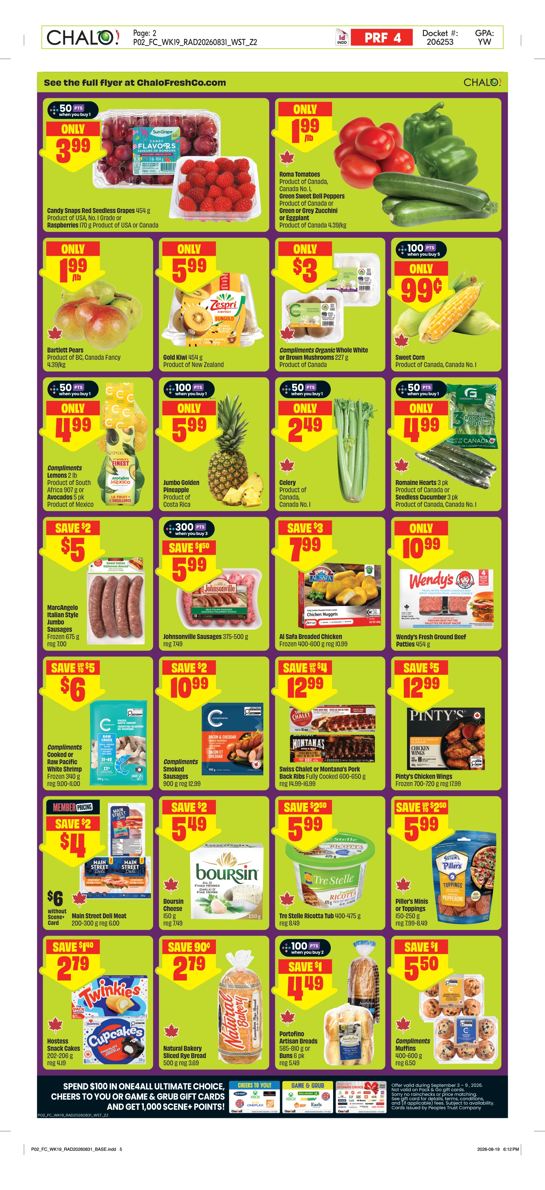 Chalo Freshco West Weekly eFlyer 09/03 - 09/09 - Page 3