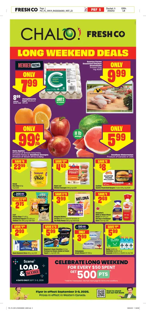 Weekly eFlyer 09/03 - 09/09