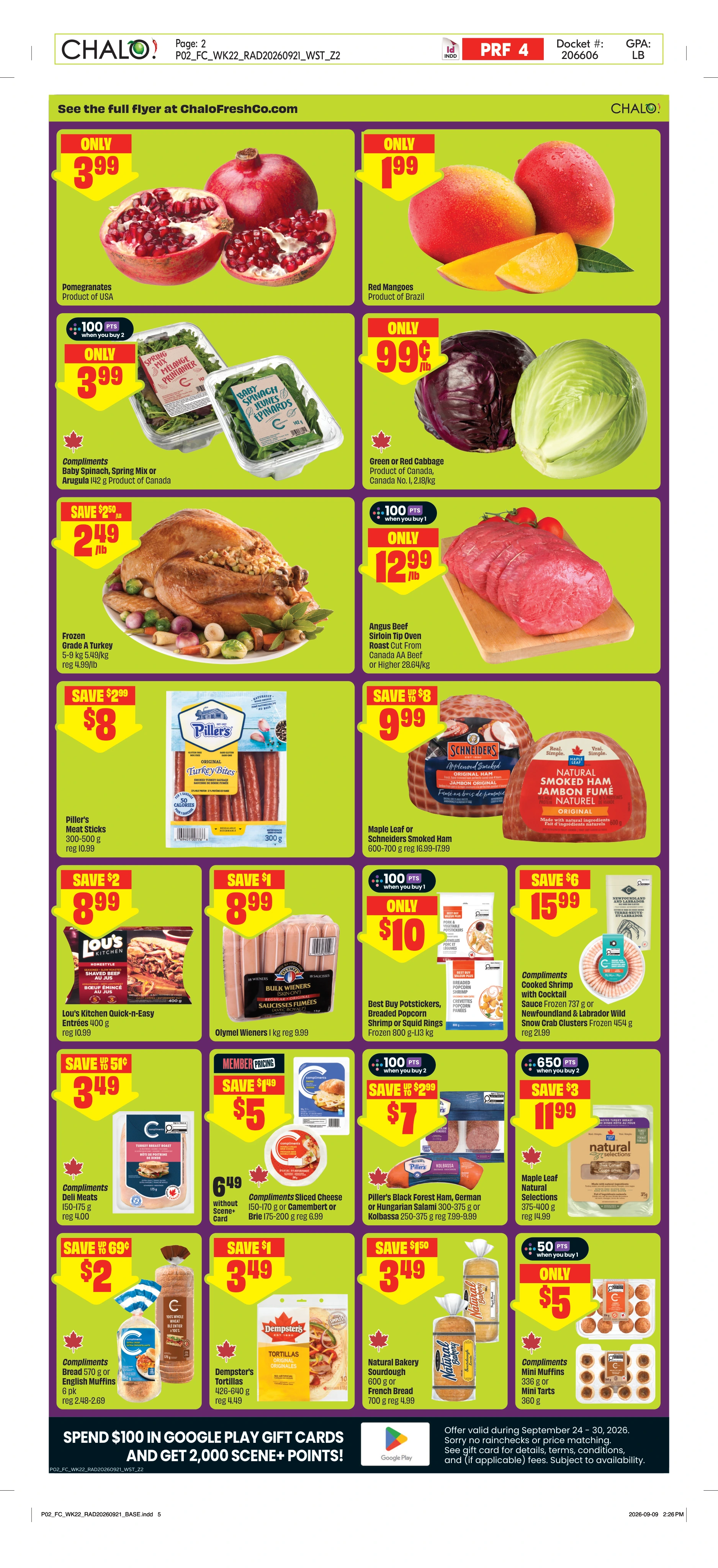 Chalo Freshco West Chalo Weekly eFlyer 09/24 - 09/30 - Page 3