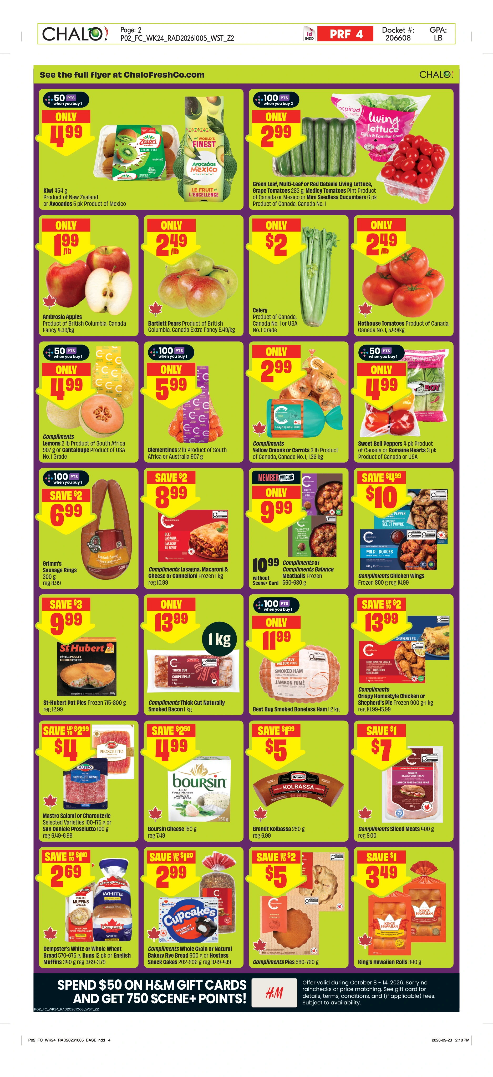 Chalo Freshco West Chalo Weekly eFlyer 10/08 - 10/14 - Page 3