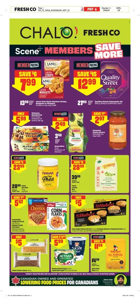 Weekly eFlyer 10/22 - 10/28