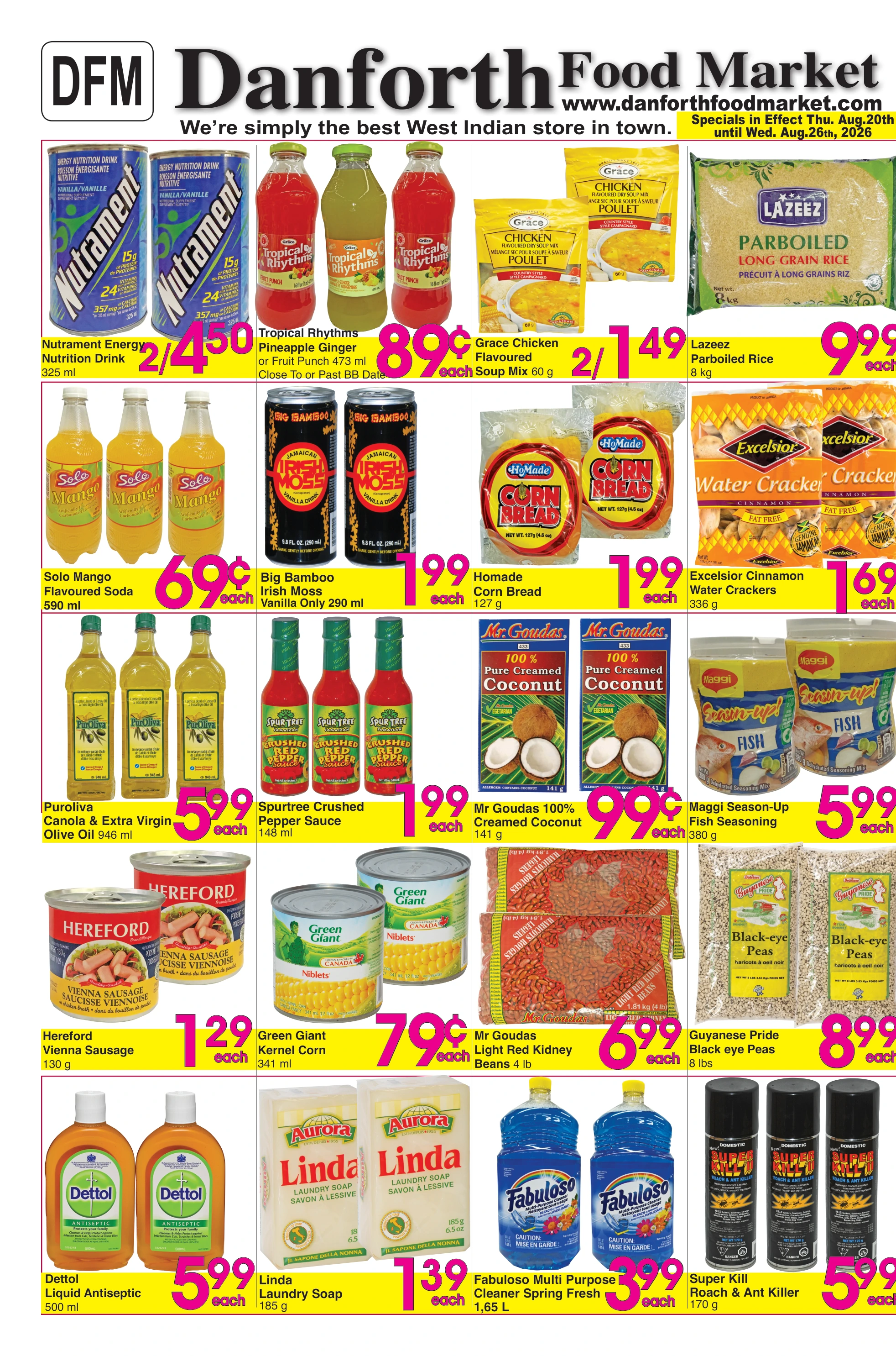 Danforth Food Market Weekly Flyer - Page 1
