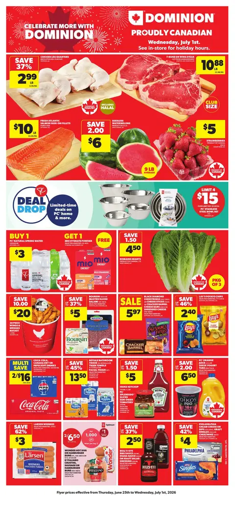 Weekly Flyer - Valid Thursday, June 25 - Wednesday, July 1