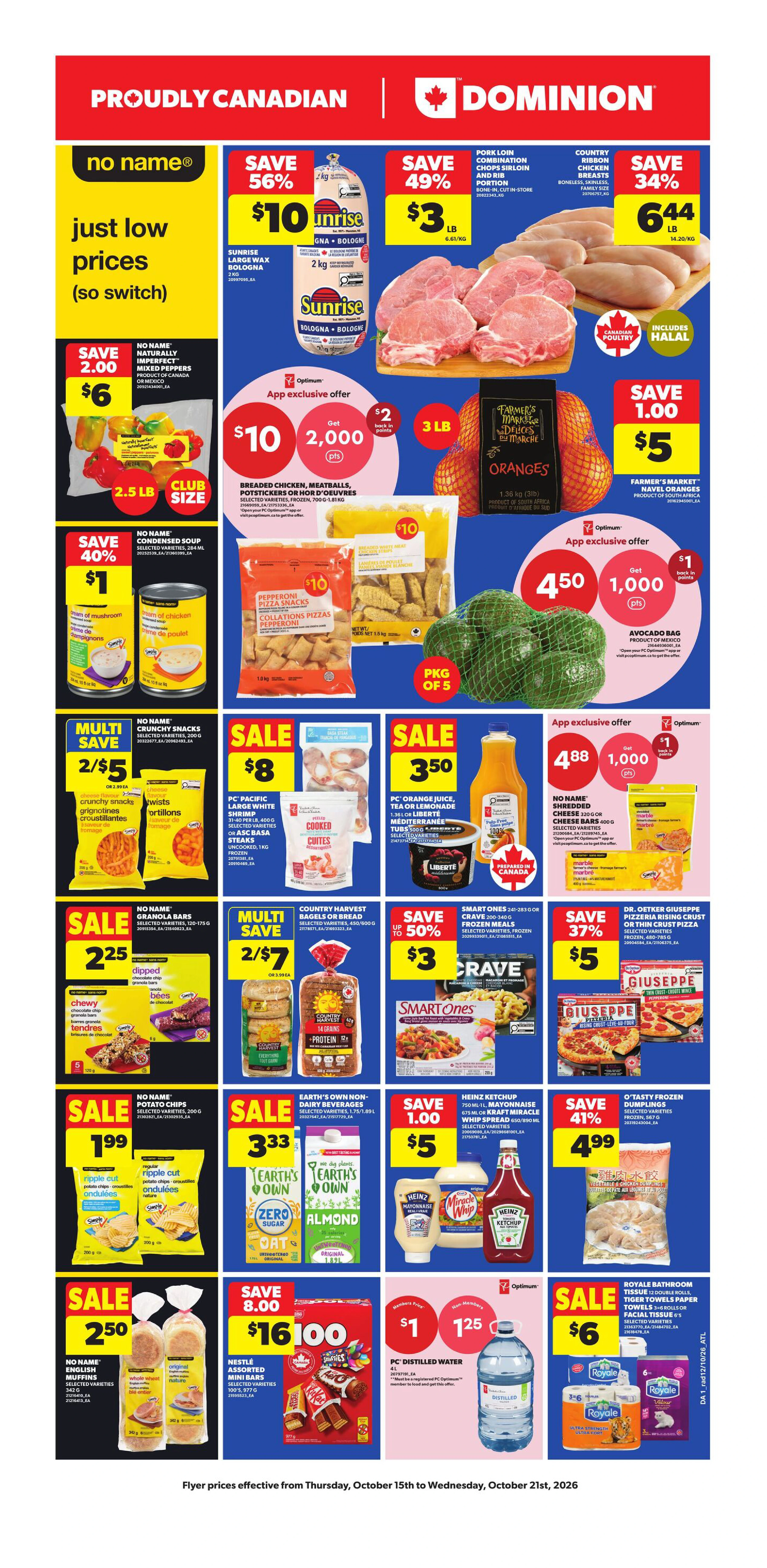 Dominion Weekly Flyer - Valid Thursday, October 15 - Wednesday, October 21 - Page 2